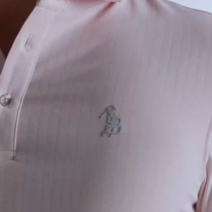 Áo Polo Hồng Thiết Kế Hoạ Tiết Cao Cấp 9APCH562HOG